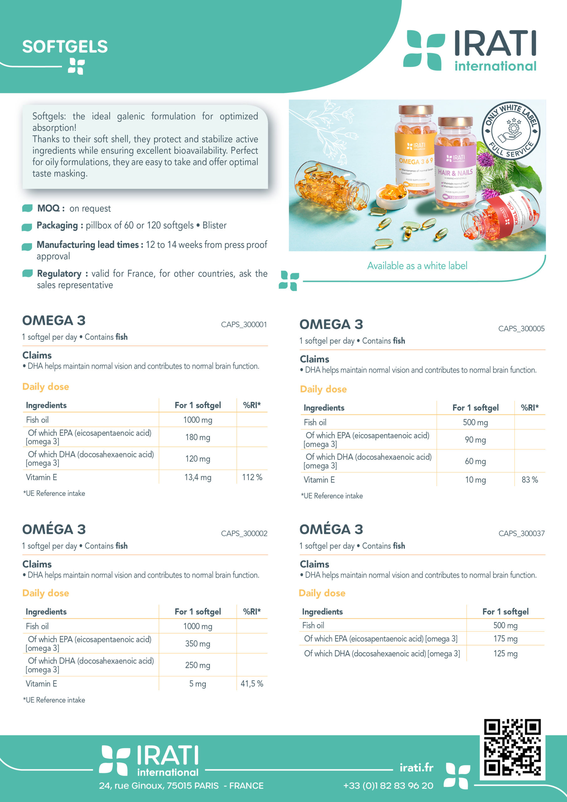 FLYER CAPSULES MOLLES IRATI